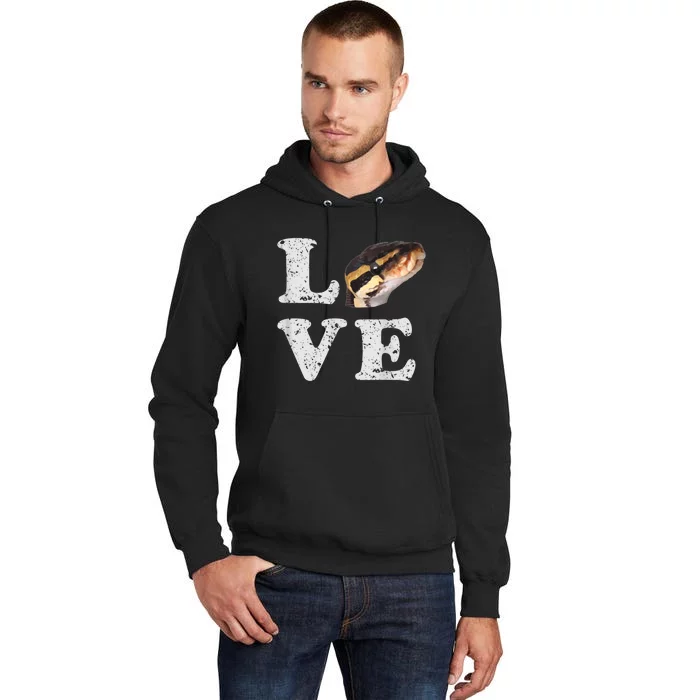 I Love My Ball Python | Pet Snake Lovers Gift Tall Hoodie