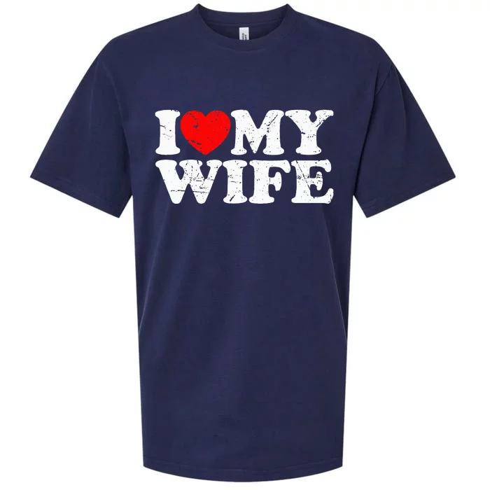 I Love My Wife Sueded Cloud Jersey T-Shirt