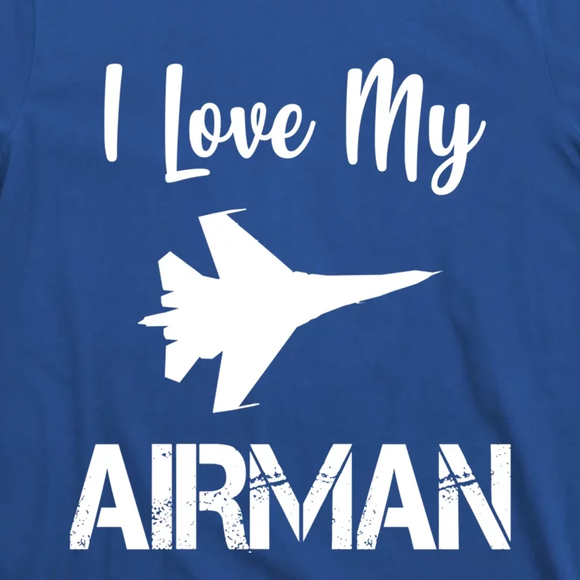 I Love My Air Trained To Fly Airplane Gift T-Shirt