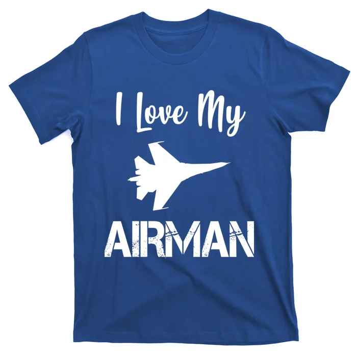 I Love My Air Trained To Fly Airplane Gift T-Shirt