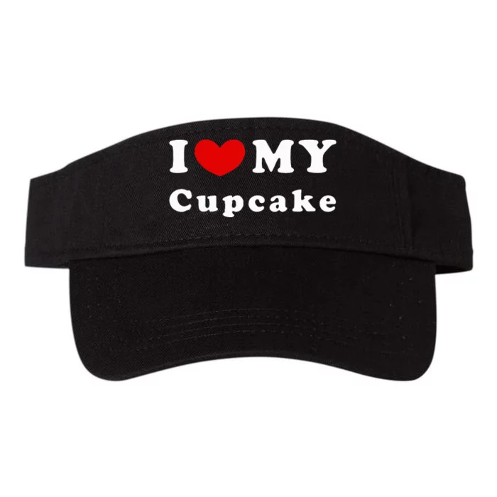 I Love My Cupcake Valucap Bio-Washed Visor