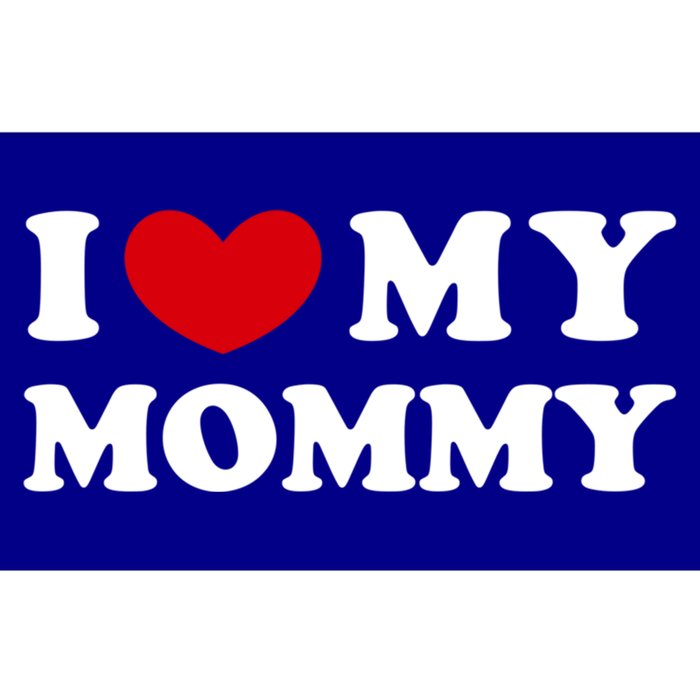 I Love My Mommy I Heart My Mommy Funny Gift Bumper Sticker