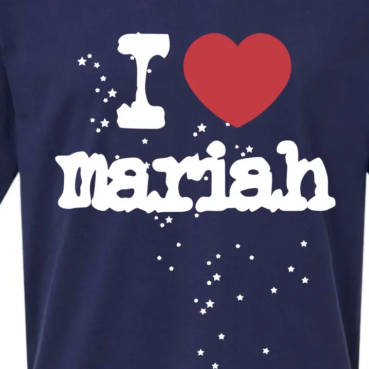 I Love M.A.R.I.A.H Sueded Cloud Jersey T-Shirt