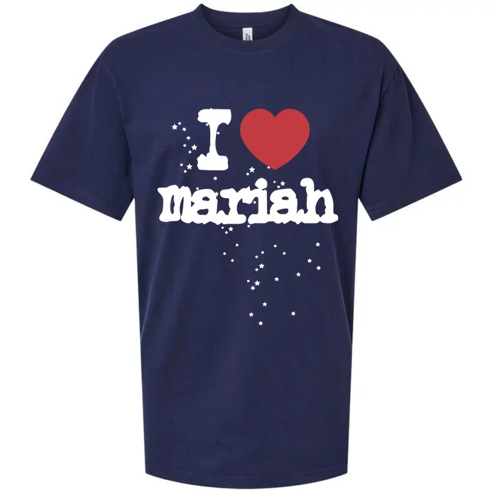 I Love M.A.R.I.A.H Sueded Cloud Jersey T-Shirt