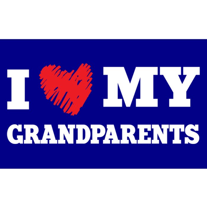 I Love My Grandparents Favorite Family Member Valentines Gift Bumper Sticker