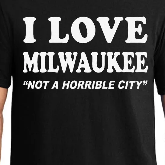 I Love Milwaukee Wisconsin Pajama Set