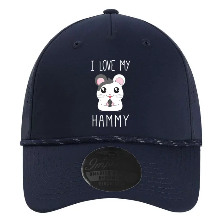 I Love My Hammy For Hamster Lovers Performance The Dyno Cap