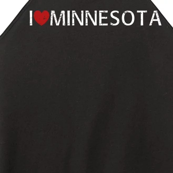 I Love Minnesota Women’s Perfect Tri Rocker Tank