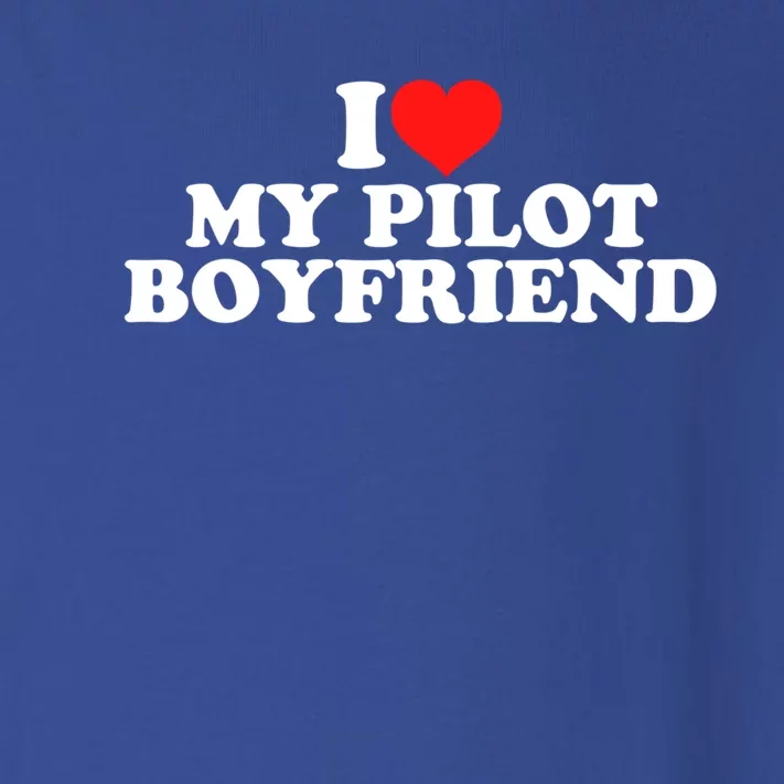 I Love My Pilot Friend Cute Gift Toddler Long Sleeve Shirt