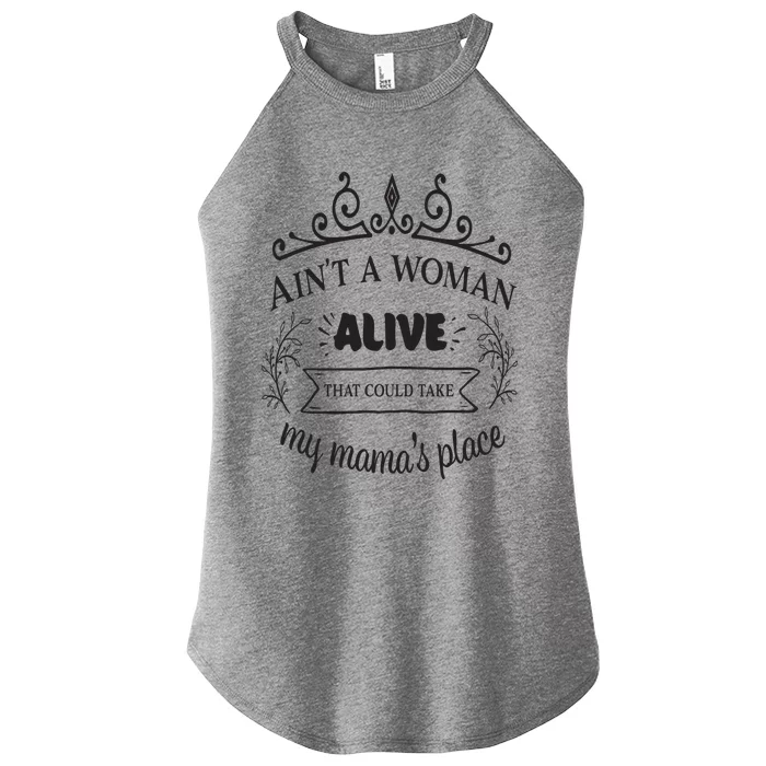 I Love My Mama Wholesome Loving Family Meaningful Gift Women’s Perfect Tri Rocker Tank