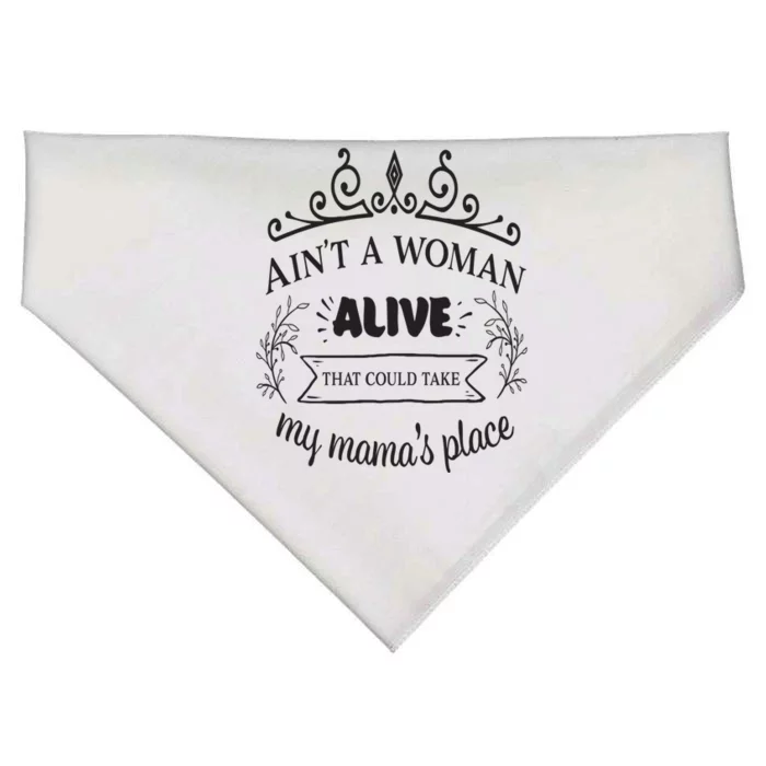 I Love My Mama Wholesome Loving Family Meaningful Gift USA-Made Doggie Bandana