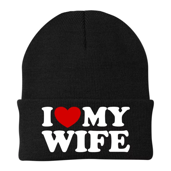 I Love My Wife Knit Cap Winter Beanie