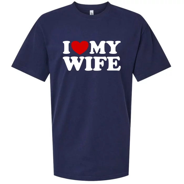 I Love My Wife Sueded Cloud Jersey T-Shirt