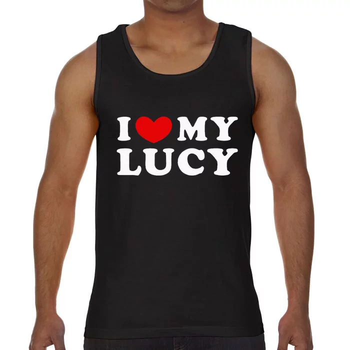 I Love My Lucy I Heart My Lucy Comfort Colors® Tank Top