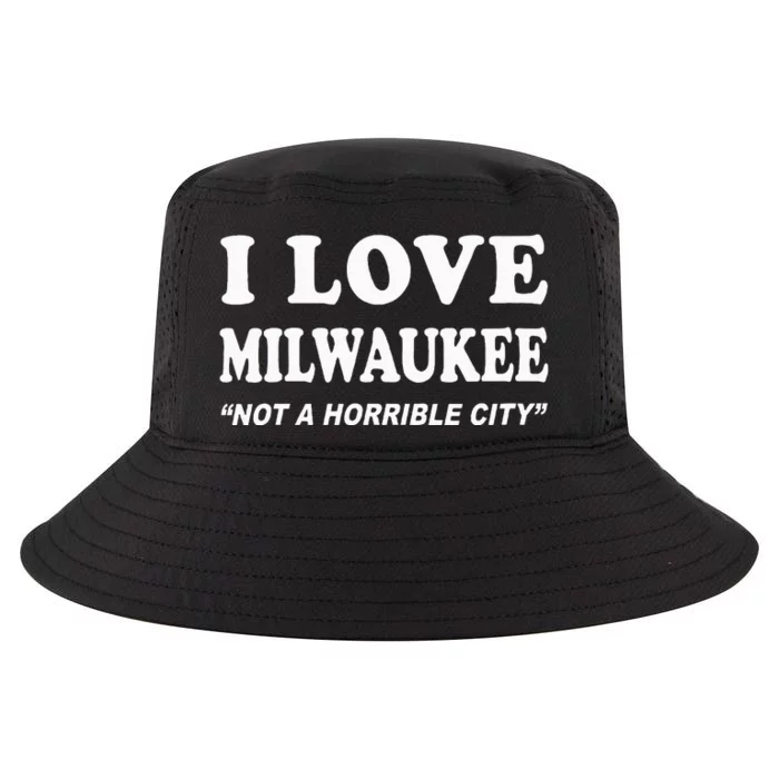 I Love Milwaukee Wisconsin Cool Comfort Performance Bucket Hat