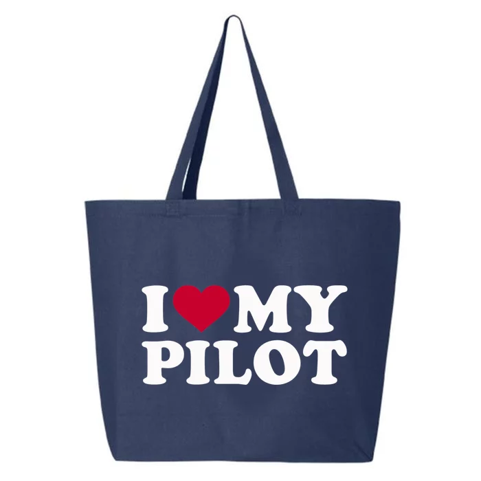 I Love My Pilot Gift 25L Jumbo Tote