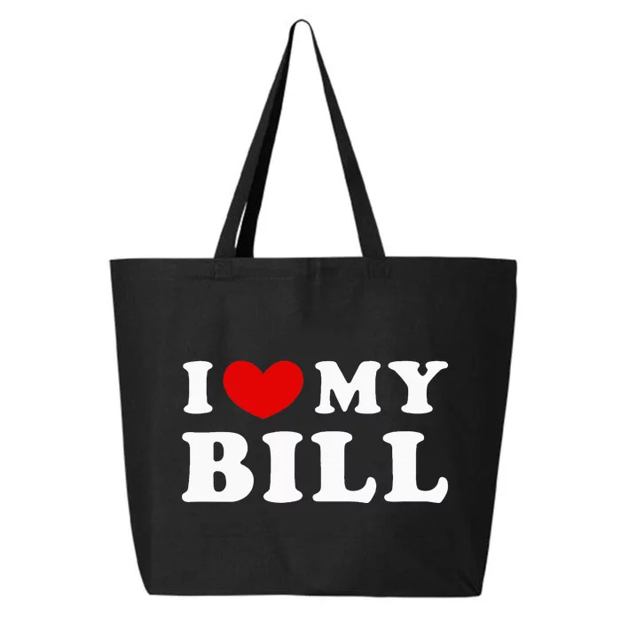 I Love My Bill 25L Jumbo Tote