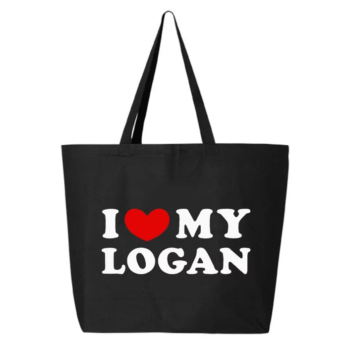 I Love My Logan 25L Jumbo Tote