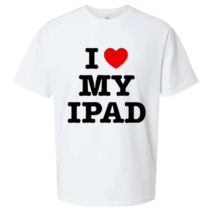 I Love My Ipad Sueded Cloud Jersey T-Shirt