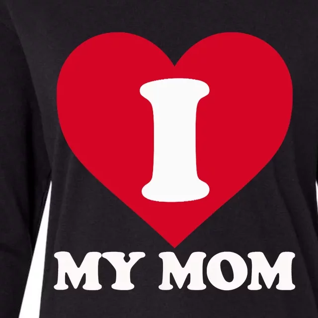 I Love My Mom A Gift For To Show Our Super Heroine Our Love Womens Cotton Relaxed Long Sleeve T-Shirt