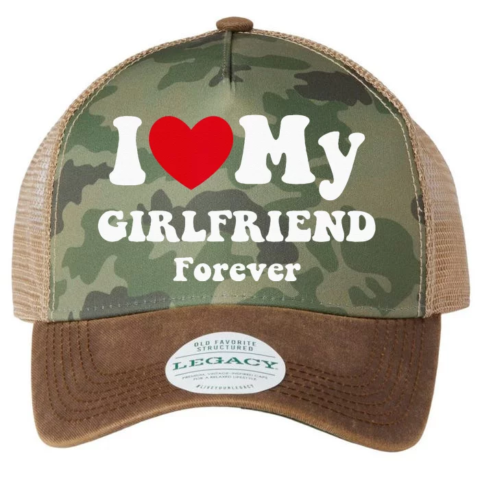 I Love My Girlfriend Legacy Tie Dye Trucker Hat