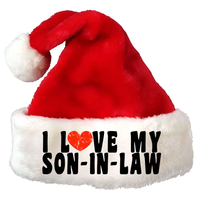 I Love My SonInLaw Premium Christmas Santa Hat