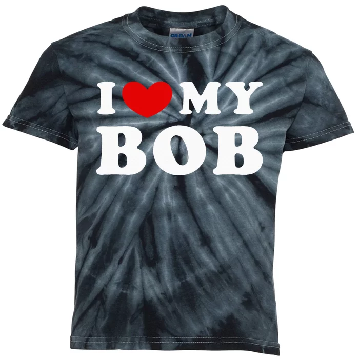 I Love My Bob Kids Tie-Dye T-Shirt