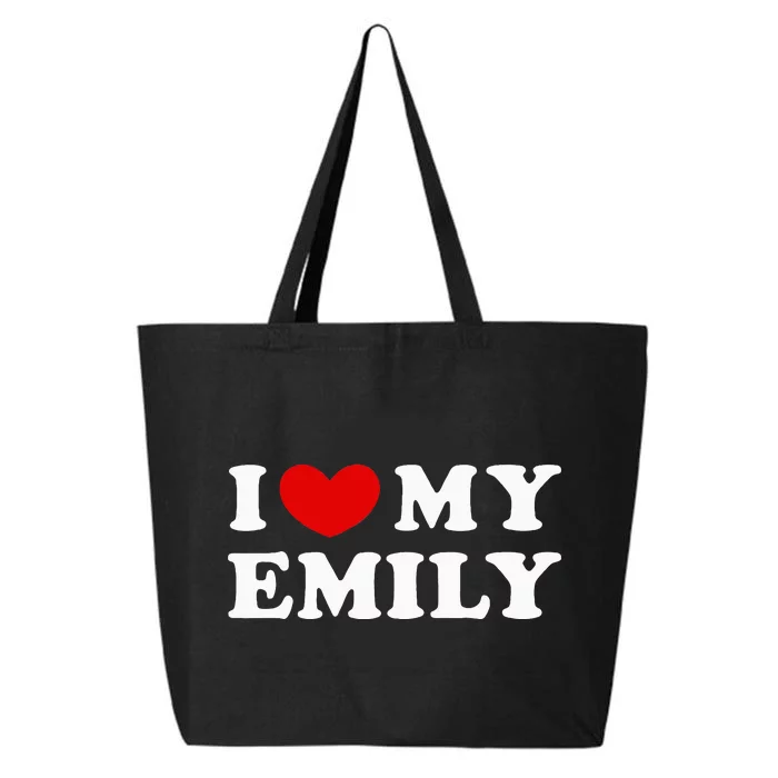 I Love My Emily 25L Jumbo Tote