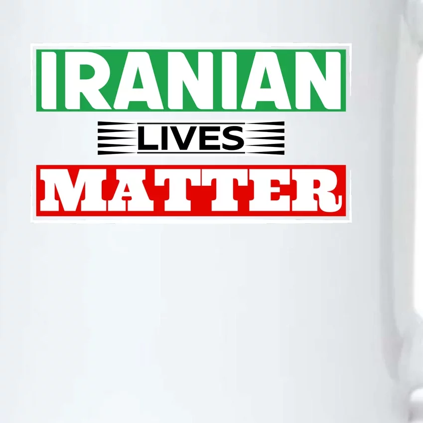 Iranian Lives Matter IranIran Black Color Changing Mug