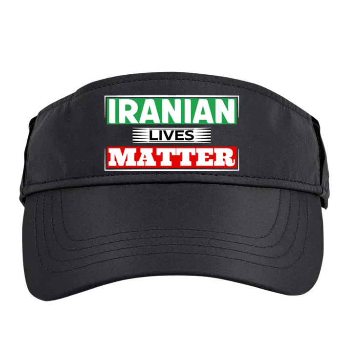 Iranian Lives Matter IranIran Adult Drive Performance Visor