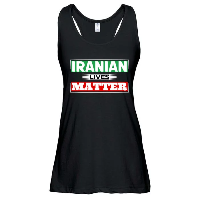 Iranian Lives Matter IranIran Ladies Essential Flowy Tank