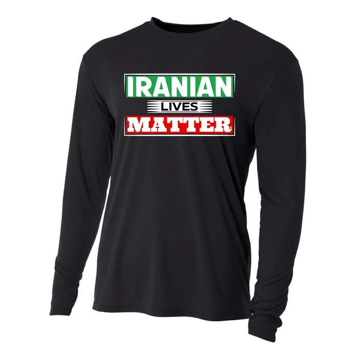 Iranian Lives Matter IranIran Cooling Performance Long Sleeve Crew