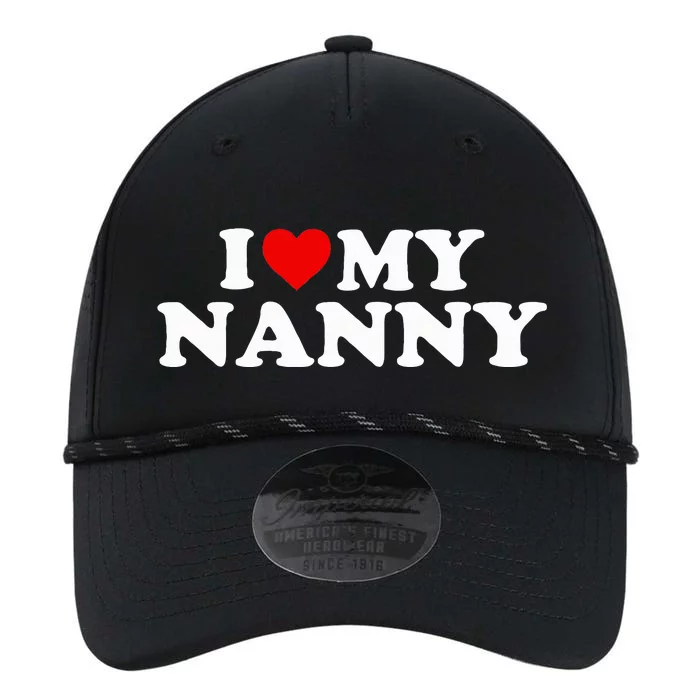 I Love My Nanny Red Heart Performance The Dyno Cap