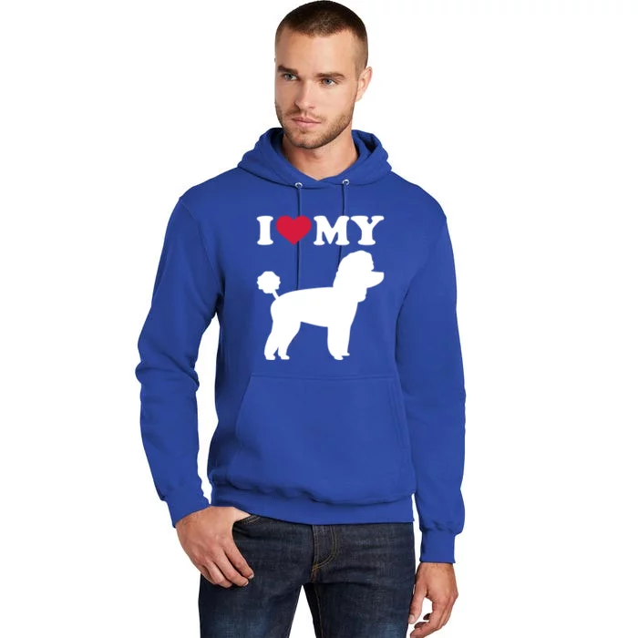 I Love My Toy Poodle Gift Tall Hoodie