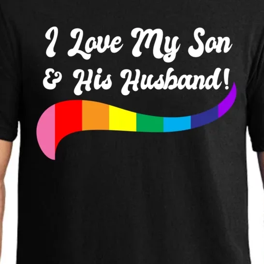 I Love My Son And His Husband! Proud Parents Lgbtq Rights Cute Gift Pajama Set