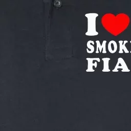 I Love My Smoking Hot Fiance Softstyle Adult Sport Polo