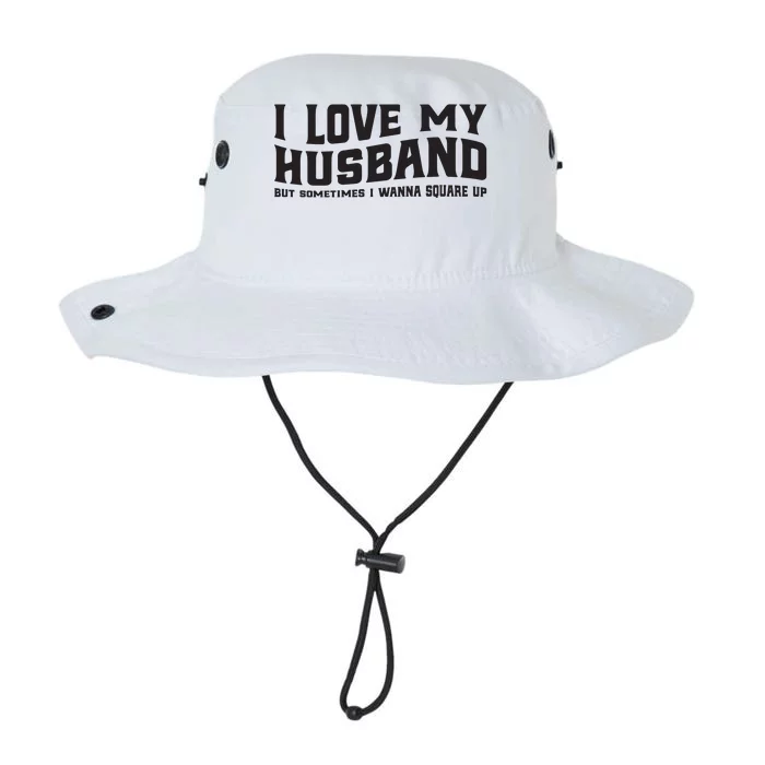 I Love My Husband But Sometimes I Wanna Square Up Legacy Cool Fit Booney Bucket Hat