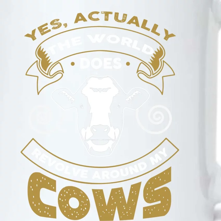 I Love My Cows Gift Funny Cows Gift Black Color Changing Mug