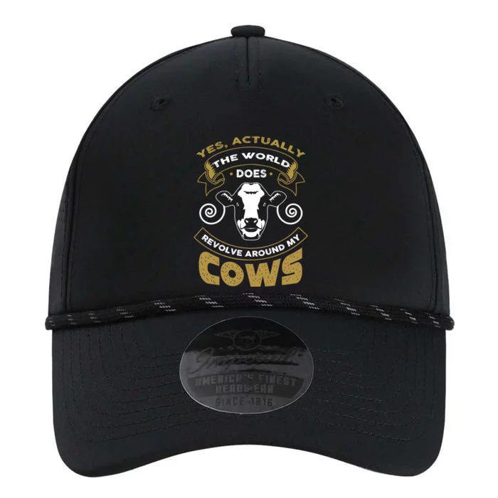 I Love My Cows Gift Funny Cows Gift Performance The Dyno Cap