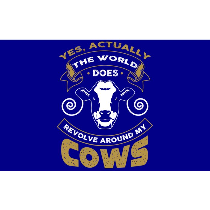 I Love My Cows Gift Funny Cows Gift Bumper Sticker