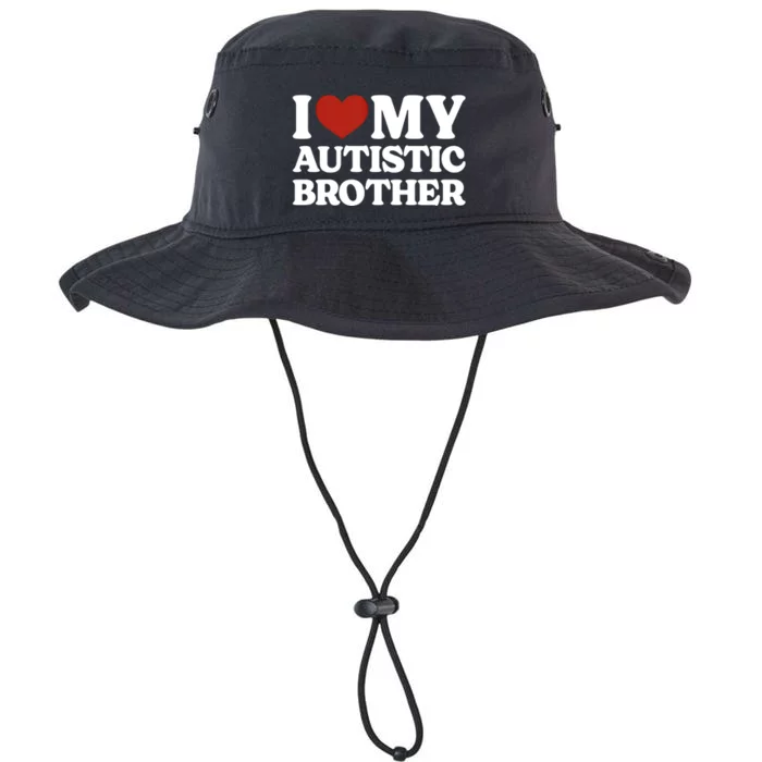 I Love My Autistic Brother Autism Gift Legacy Cool Fit Booney Bucket Hat