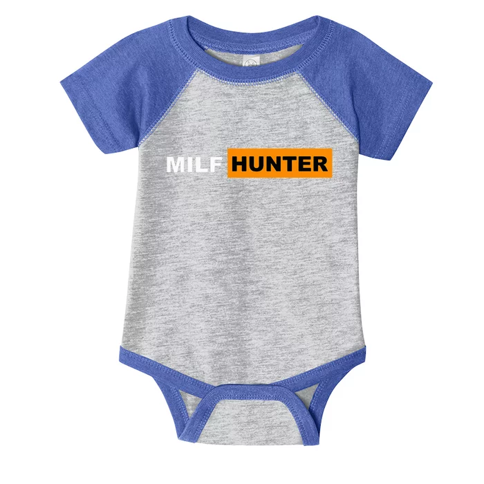 I Love Milf S MilfS Hot Mom Hunter Lover Infant Baby Jersey Bodysuit