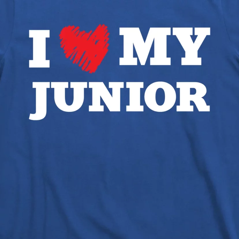 I Love My Junior Favorite Family Member Valentines Gift T-Shirt