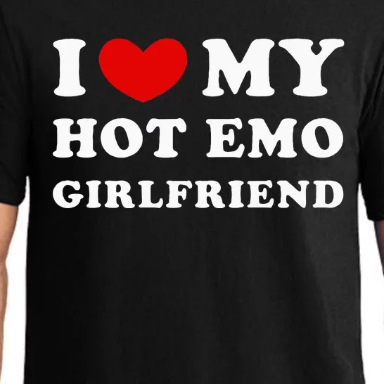 I Love My Hot Emo Girlfriend Pajama Set