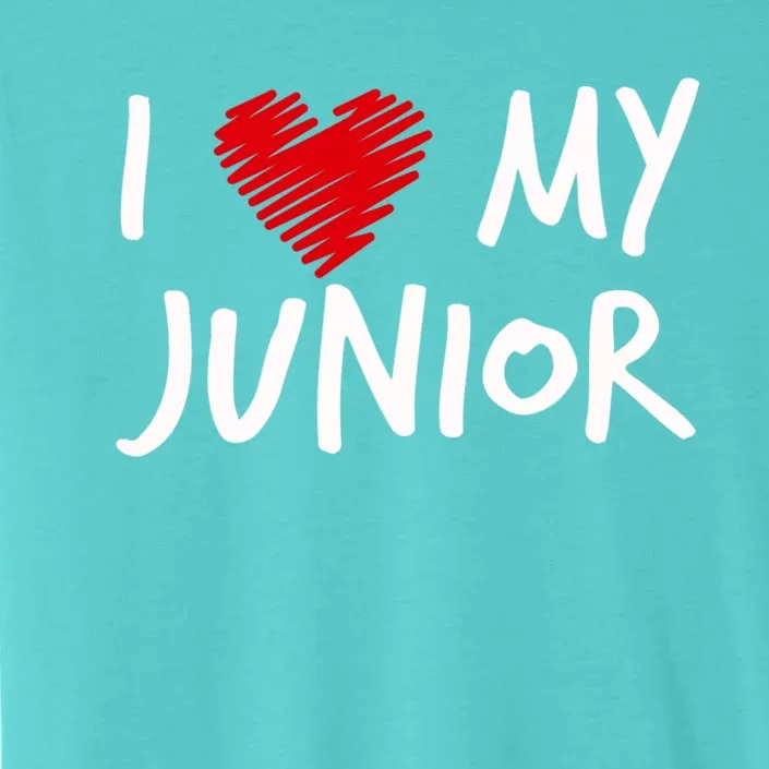 I Love My Junior Valentines Outfit Matching Son Family Gift ChromaSoft Performance T-Shirt