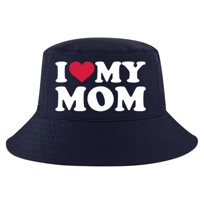 I Love My Mom Gift Cool Comfort Performance Bucket Hat