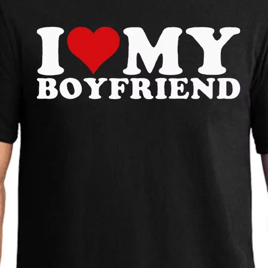 I Love My Boyfriend Bf I Heart My Boyfriend Bf Pajama Set