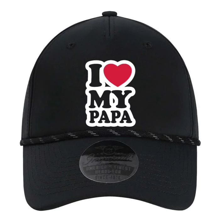 I Love My Papa Retro Performance The Dyno Cap