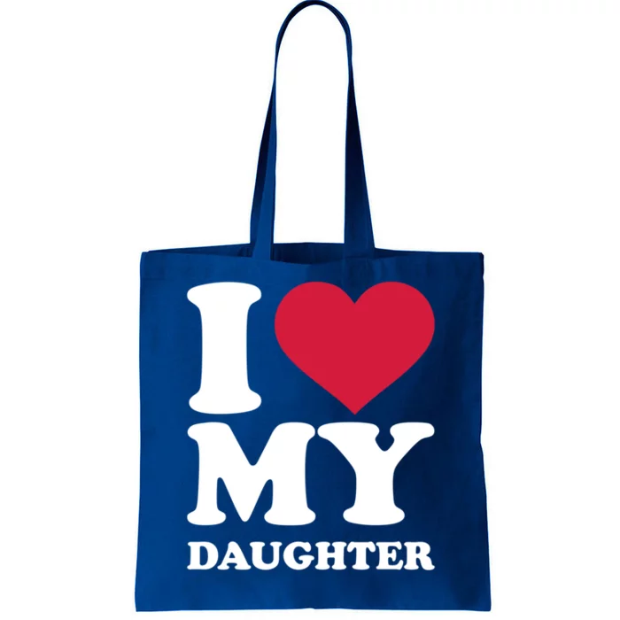 I Love My Daughter Gift Tote Bag