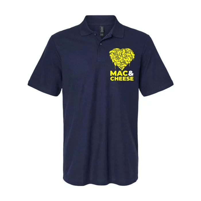 I Love Mac & Cheese Softstyle Adult Sport Polo